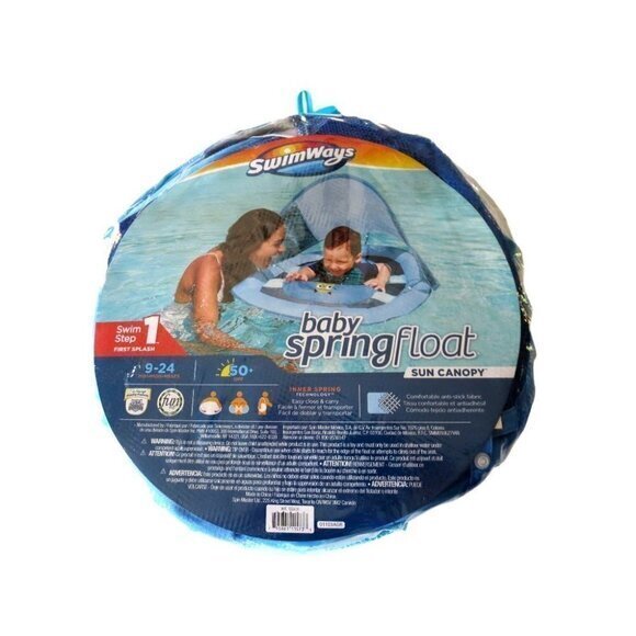 SwimWays Baby Spring Float Sun Canopy. 9-24 Months- 50+ UPF - Picture 5 of 7